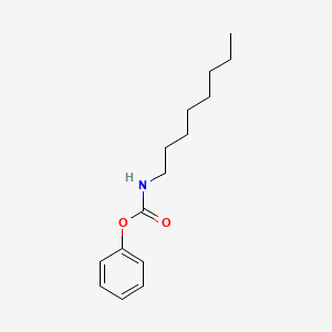 molecular formula C15H23NO2 B14326344 Phenyl N-octylcarbamate CAS No. 97480-56-3