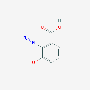 molecular formula C7H4N2O3 B14326391 3-Carboxy-2-diazoniophenolate CAS No. 105918-54-5