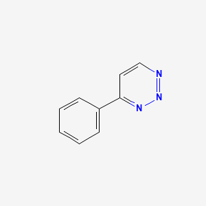 molecular formula C9H7N3 B14326468 1,2,3-Triazine, 4-phenyl- CAS No. 99214-46-7