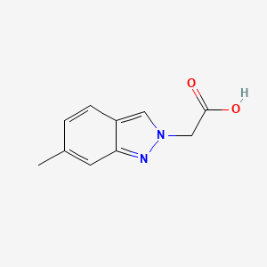 2-(6-Methyl-2H-indazol-2-yl)acetic acid