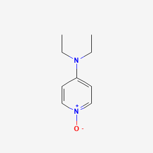molecular formula C9H14N2O B14326507 4-Pyridinamine, N,N-diethyl-, 1-oxide CAS No. 101007-49-2