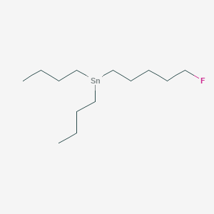 molecular formula C13H28FSn B14326558 CID 78060786 
