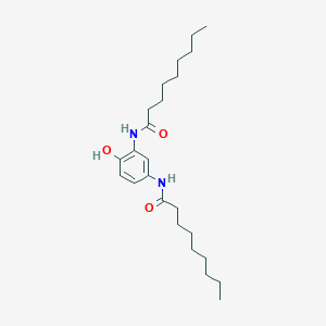 molecular formula C24H40N2O3 B14326601 N,N'-(4-Hydroxy-1,3-phenylene)dinonanamide CAS No. 110388-45-9