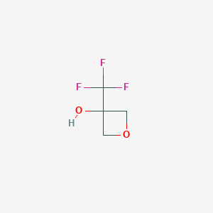 B1432676 3-(Trifluoromethyl)oxetan-3-ol CAS No. 1403676-72-1