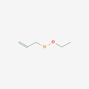 molecular formula C5H10OSi B14326761 Ethoxy(prop-2-en-1-yl)silanylidene 