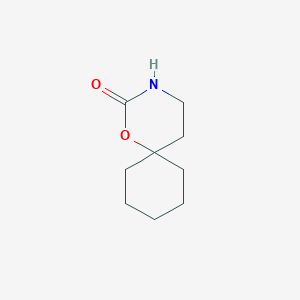 molecular formula C9H15NO2 B1432678 1-Oxa-3-azaspiro[5.5]undecan-2-one CAS No. 1780813-50-4