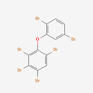B1432680 2,2',3,4,5',6-Hexabromodiphenyl ether CAS No. 446255-00-1
