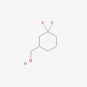 B1432687 (3,3-Difluorocyclohexyl)methanol CAS No. 1556901-52-0
