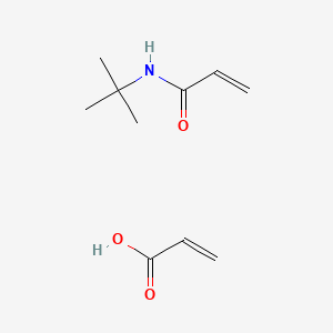 molecular formula C10H17NO3 B14326949 N-tert-butylprop-2-enamide;prop-2-enoic acid CAS No. 101550-37-2