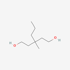 molecular formula C9H20O2 B14326979 3-Methyl-3-propylpentane-1,5-diol CAS No. 102439-64-5
