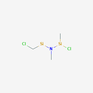 molecular formula C3H8Cl2NSi2 B14327252 CID 78060761 
