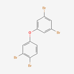 molecular formula C12H6Br4O B1432748 3,3',4,5'-Tetrabromodiphenyl ether CAS No. 446254-48-4