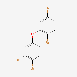 molecular formula C12H6Br4O B1432776 2,3',4',5-Tetrabromodiphenyl ether CAS No. 446254-39-3
