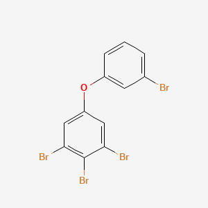 molecular formula C12H6Br4O B1432779 3,3',4,5-Tetrabromodiphenyl ether CAS No. 446254-45-1