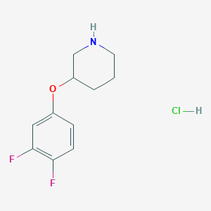 3-(3,4-Difluorophenoxy)piperidine hydrochloride