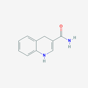 molecular formula C10H10N2O B14328514 1,4-Dihydroquinoline-3-carboxamide 