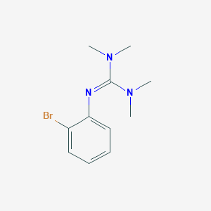 molecular formula C11H16BrN3 B14328604 N''-(2-Bromophenyl)-N,N,N',N'-tetramethylguanidine CAS No. 111400-80-7