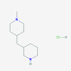 1-Methyl-4-(piperidin-3-ylmethyl)piperidine hydrochloride