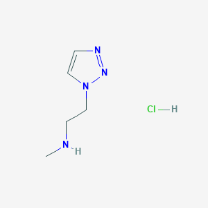 N-methyl-2-(1H-1,2,3-triazol-1-yl)ethan-1-amine hydrochloride