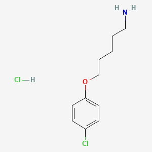 5-(4-Chlorophenoxy)pentan-1-amine hydrochloride