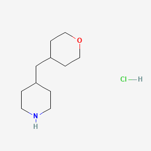 4-((tetrahydro-2H-pyran-4-yl)methyl)piperidine hydrochloride