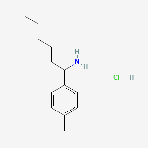 1-(p-Tolyl)hexan-1-amine hydrochloride