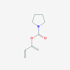 molecular formula C9H13NO2 B14328849 Buta-1,3-dien-2-yl pyrrolidine-1-carboxylate CAS No. 106114-37-8