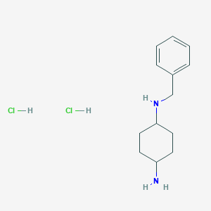 N1-benzylcyclohexane-1,4-diamine dihydrochloride