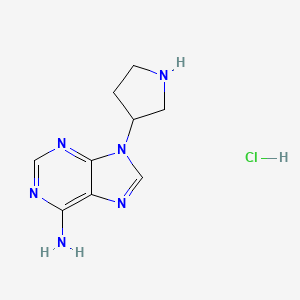 9-(pyrrolidin-3-yl)-9H-purin-6-amine hydrochloride