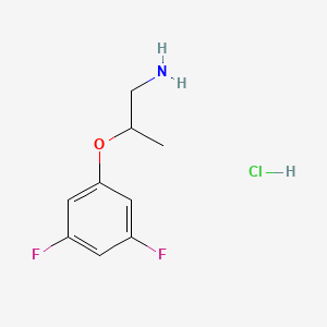 2-(3,5-Difluorophenoxy)propan-1-amine hydrochloride