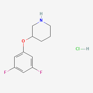3-(3,5-Difluorophenoxy)piperidine hydrochloride