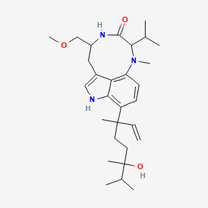 molecular formula C29H45N3O3 B14329040 Blastmycin D CAS No. 110064-64-7