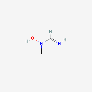 molecular formula C2H6N2O B14329050 N-Hydroxy-N-methylmethanimidamide CAS No. 106696-97-3