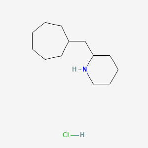 2-(Cycloheptylmethyl)piperidine hydrochloride