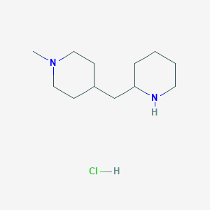 1-Methyl-4-(piperidin-2-ylmethyl)piperidine hydrochloride