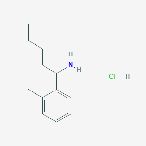 1-(o-Tolyl)pentan-1-amine hydrochloride