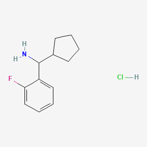 Cyclopentyl(2-fluorophenyl)methanamine hydrochloride