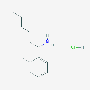 1-(o-Tolyl)hexan-1-amine hydrochloride