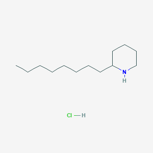2-Octylpiperidine hydrochloride