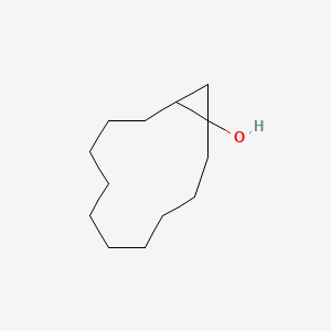 molecular formula C13H24O B14329547 Bicyclo[10.1.0]tridecan-1-ol CAS No. 110811-56-8