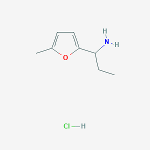 1-(5-Methylfuran-2-yl)propan-1-amine hydrochloride