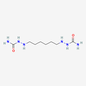 molecular formula C8H20N6O2 B14329733 2,2'-(Hexane-1,6-diyl)di(hydrazine-1-carboxamide) CAS No. 104630-83-3