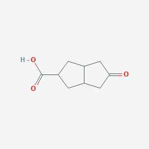 5-Oxooctahydropentalene-2-carboxylic acid