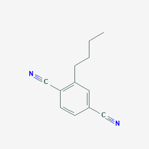molecular formula C12H12N2 B14329774 1,4-Benzenedicarbonitrile, 2-butyl- CAS No. 106853-93-4
