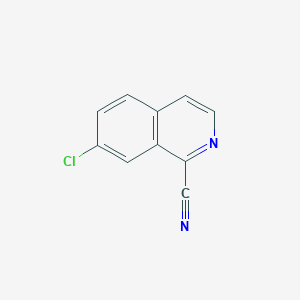7-Chloroisoquinoline-1-carbonitrile