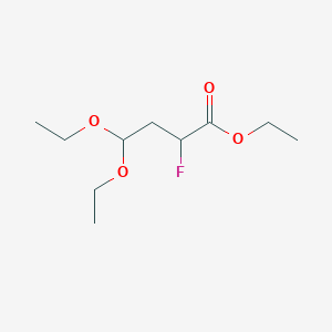 Ethyl 4,4-diethoxy-2-fluorobutanoate