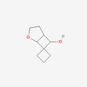 4-Oxaspiro[bicyclo[3.2.0]heptane-6,1'-cyclobutane]-7-ol