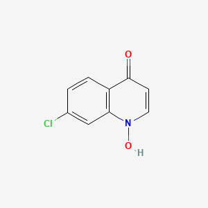molecular formula C9H6ClNO2 B14330395 7-Chloro-1-hydroxyquinolin-4(1H)-one CAS No. 110766-28-4