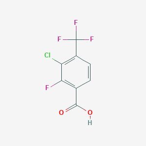 3-Chloro-2-fluoro-4-(trifluoromethyl)benzoic acid