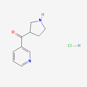 Pyridin-3-yl(pyrrolidin-3-yl)methanone hydrochloride